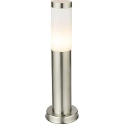 Pylväsvalaisin Globo Boston, Ø12.7x45cm, 60W, teräs