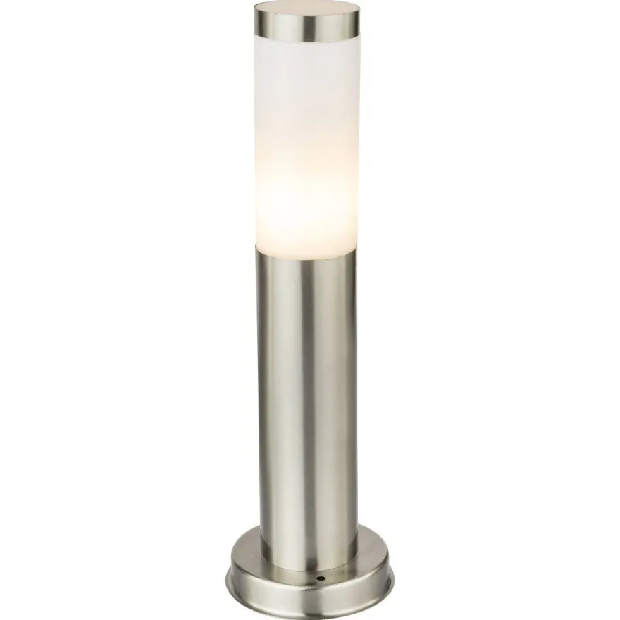 Pylväsvalaisin Globo Boston, Ø12.7x45cm, 60W, teräs