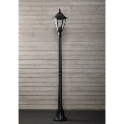 Pylväsvalaisin Noor Milano, Ø265x1790mm, musta