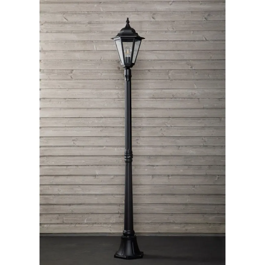 Pylväsvalaisin Noor Milano, Ø265x1790mm, musta