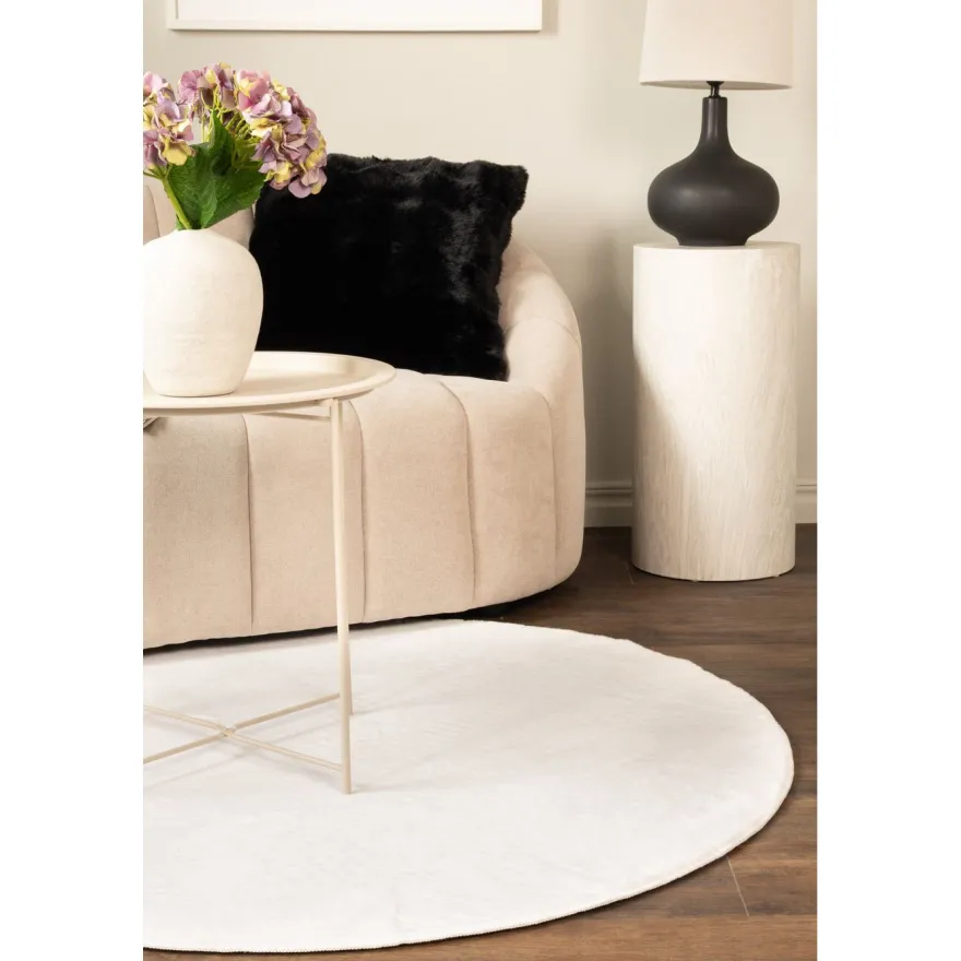 Pyöreä matto Benina Relax, Ø120cm, eri värejä