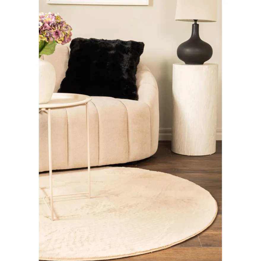 Pyöreä matto Benina Relax, Ø120cm, eri värejä