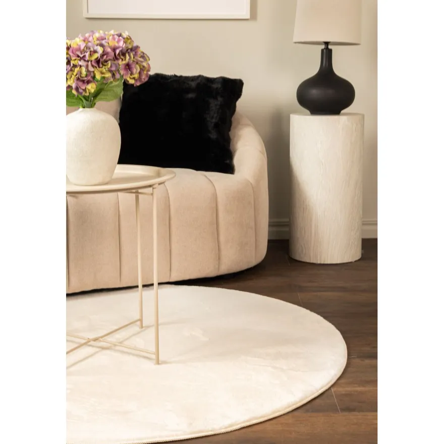 Pyöreä matto Benina Relax, Ø120cm, eri värejä