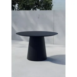 Pyöreä ruokapöytä ulos Venture Home Lanzo, ø120cm, alumiini