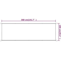 Pystymarkiisi 60-300 x 270-420cm, Oxford-kangas, eri kokoja ja värejä