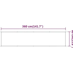 Pystymarkiisi 60-300 x 270-420cm, Oxford-kangas, eri kokoja ja värejä