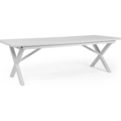 Pöytä Hillmond, jatkettava, 100x240/310cm, valkoinen