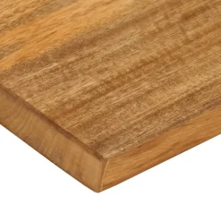 Pöytälevy elävä reuna 120x40x2,5 cm täysi mangopuu (70542)