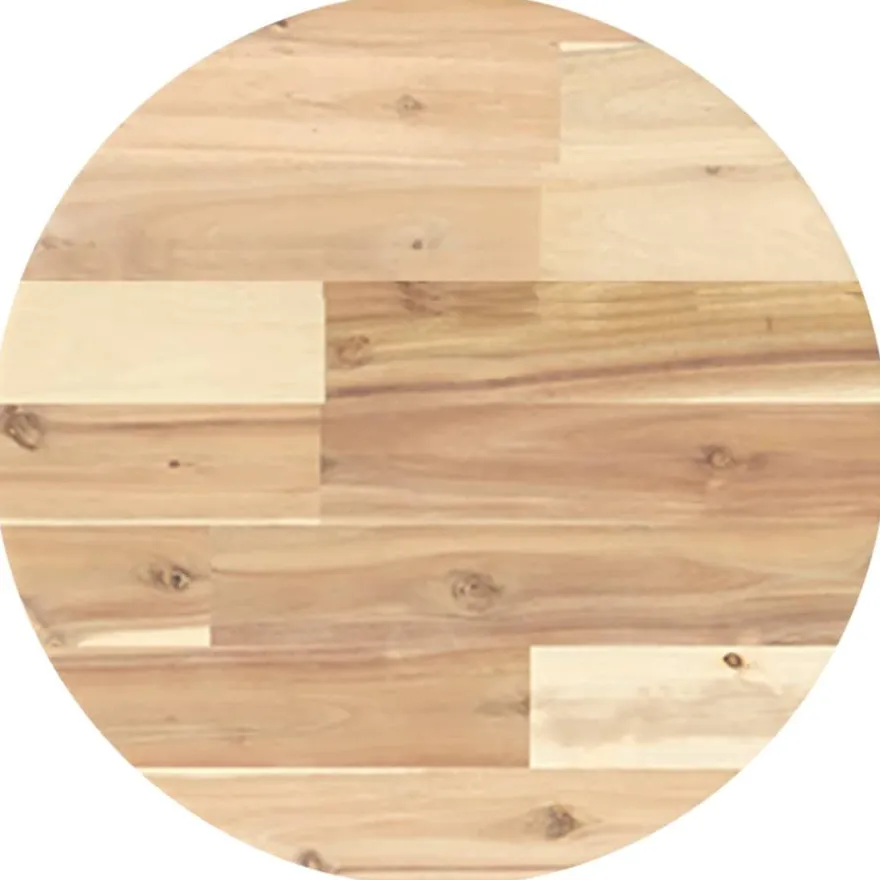 Pöytälevy täysi akasiapuu, neliö ja pyöreä, eri kokoja ja värejä (37975)