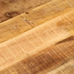 Pöytälevy 120x60x2,5 cm ovaali täysi karkea mangopuu (70110)