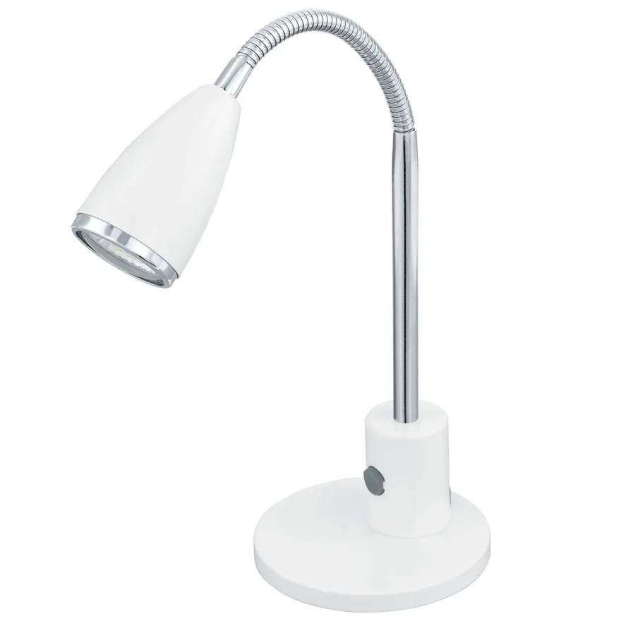 Pöytävalaisin Fox LED, valkoinen