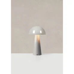 Pöytävalaisin Markslöjd Fungi ulkokäyttöön IP44 ladattava himmennettävä