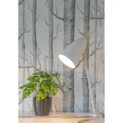 Pöytävalaisin Sessak Aiden, mattamusta/messinki