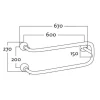 Pyyhekuivain REJ Design Smart BTU 602, eri värejä