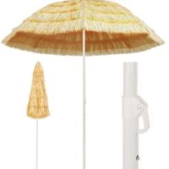 Rantavarjo luonnollinen 240 cm havaijityyli