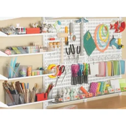 Rengaskoukku Elfa Utility Home 49mm, 3 kpl valkoinen