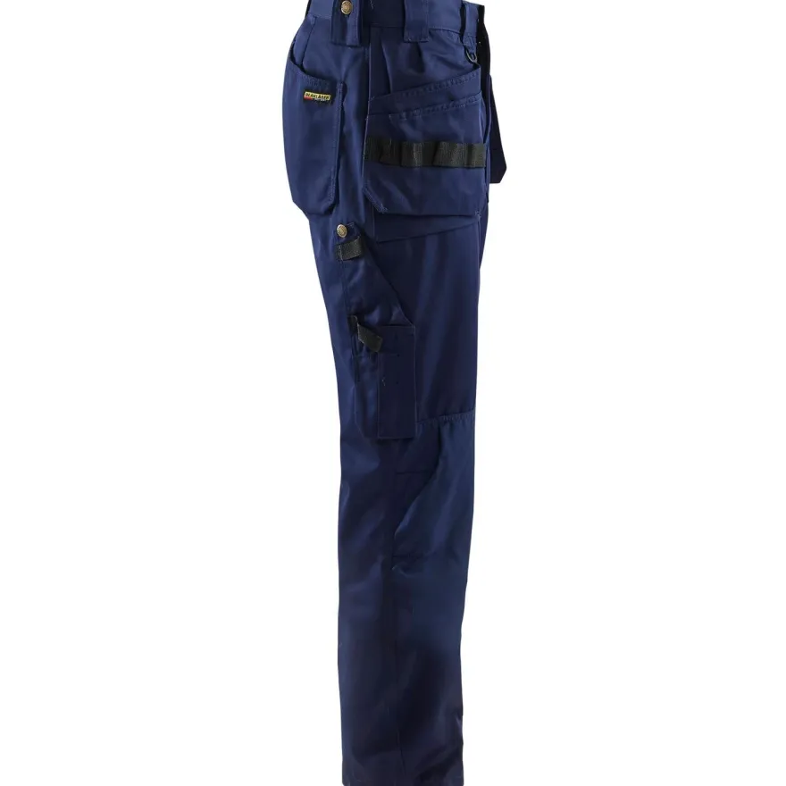 Riipputaskuhousut Blåkläder 1530, sininen, twill