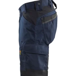 Riipputaskushortsit Blåkläder 1753 Stretch, reisitaskuin