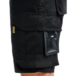 Riipputaskushortsit Blåkläder 1753 Stretch, reisitaskuin