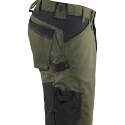 Riipputaskushortsit Blåkläder 1753 Stretch, reisitaskuin