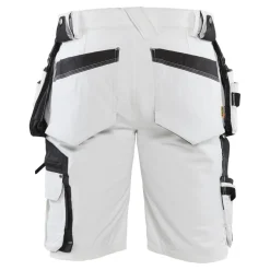 Riipputaskushortsit Blåkläder 1088 Stretch, valkoinen/tummanharmaa