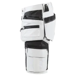 Riipputaskushortsit Blåkläder 1088 Stretch, valkoinen/tummanharmaa