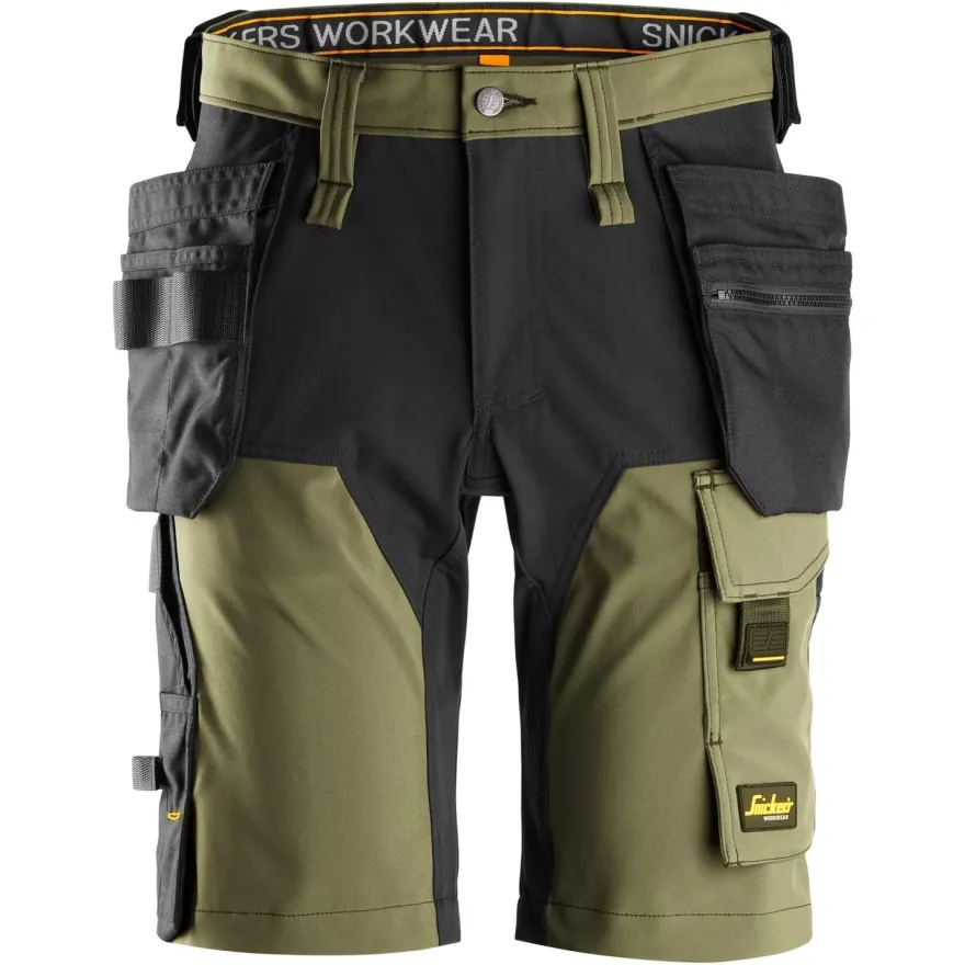 Riipputaskushortsit Snickers Workwear 6175 AllroundWork