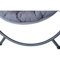 Riipputuoli Lykke Comfort, sis. pehmustettu tyyny ja ripustusketju, Antrasiitti