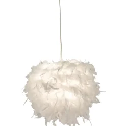 Riippuvalaisin Aneta Lighting Boa, Ø 250x220 mm, valkoinen