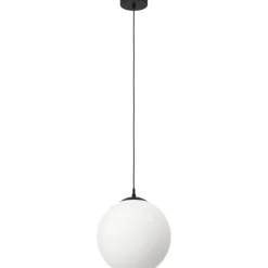 Riippuvalaisin Eglo Rondo 3, 40W, 30cm, valkoinen/musta