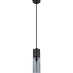 Riippuvalaisin Globo Annika Ø10cm, musta/savu