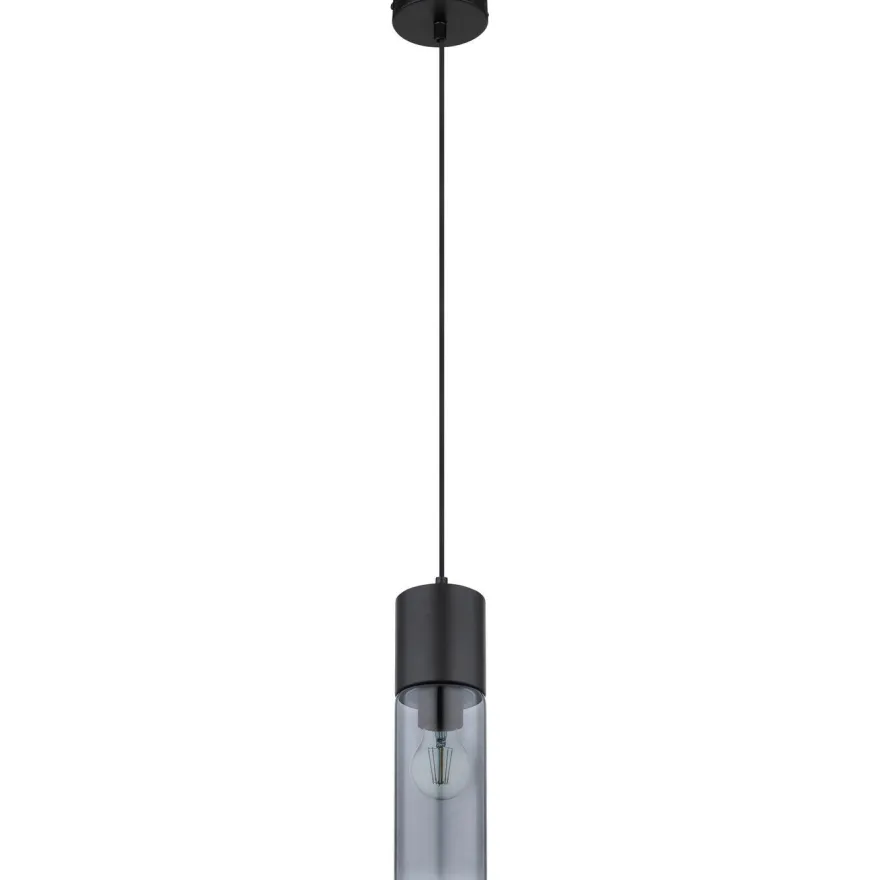 Riippuvalaisin Globo Annika Ø10cm, musta/savu