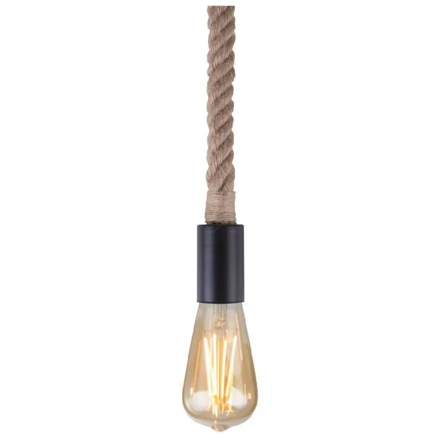 Riippuvalaisin Globo Ulleu, Ø10cm, 60W, ruskea