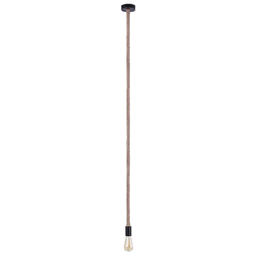 Riippuvalaisin Globo Ulleu, Ø10cm, 60W, ruskea