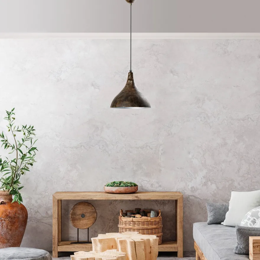 Riippuvalaisin Linento Lighting BITLIS RETRO, tummanruskea