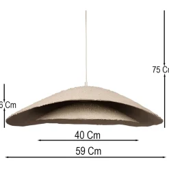 Riippuvalaisin Linento Lighting BK223 valkoinen