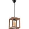 Riippuvalaisin Linento Lighting Cube, E27, max. 40W, ruskea