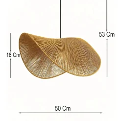 Riippuvalaisin Linento Lighting Hento, ø50cm, E27, max. 40W, IP20