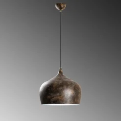 Riippuvalaisin Linento Lighting PATINE-3761-RETRO, Ø28cm, tummanruskea