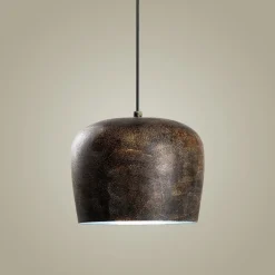 Riippuvalaisin Linento Lighting YOZGAT-N-1409-RETRO, Ø23cm, tummanruskea