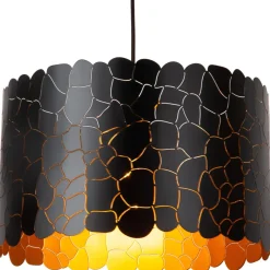 Riippuvalaisin Lucide Almelo, Ø40cm, IP20, musta