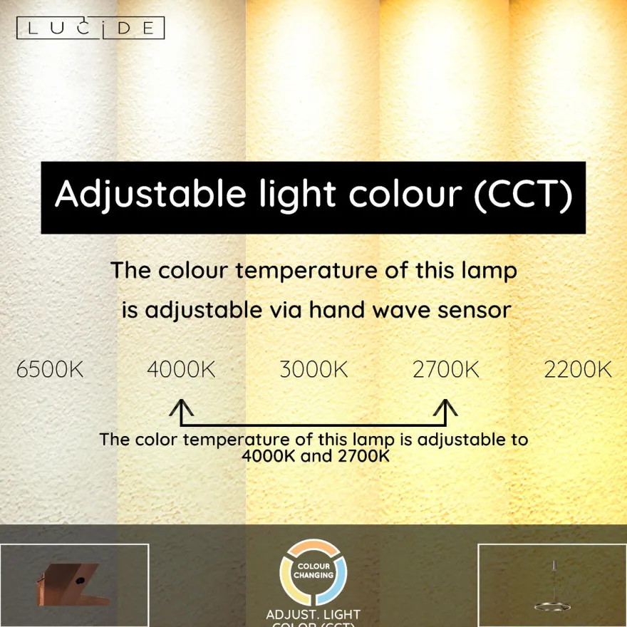 Riippuvalaisin Lucide Applause, Ø60cm, IP20, 32W, eri värejä