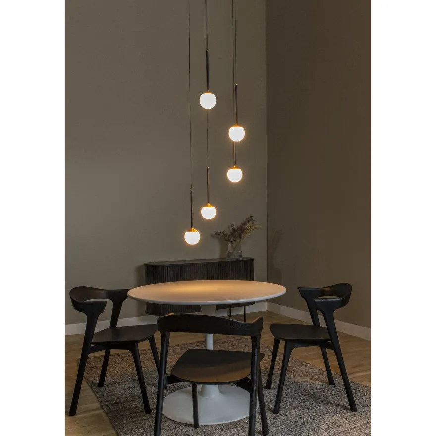 Riippuvalaisin Lucide Calina, Ø41.9cm, IP20, 7.4W, musta