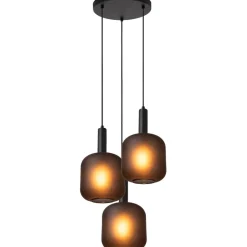 Riippuvalaisin Lucide Eloise, Ø40cm, IP20, musta