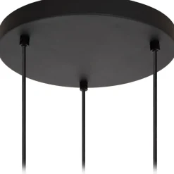 Riippuvalaisin Lucide Eloise, Ø40cm, IP20, musta