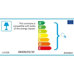 Riippuvalaisin Lucide Fix Multiple, 5xE27, musta