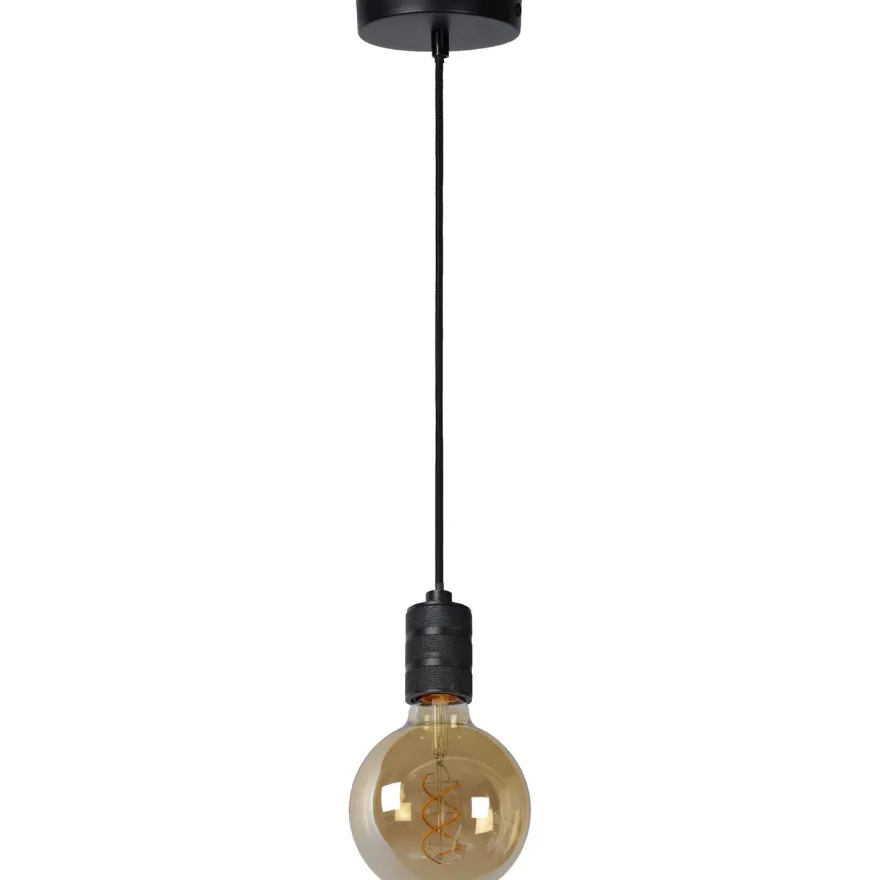 Riippuvalaisin Lucide Jova, Ø10cm, IP20, musta