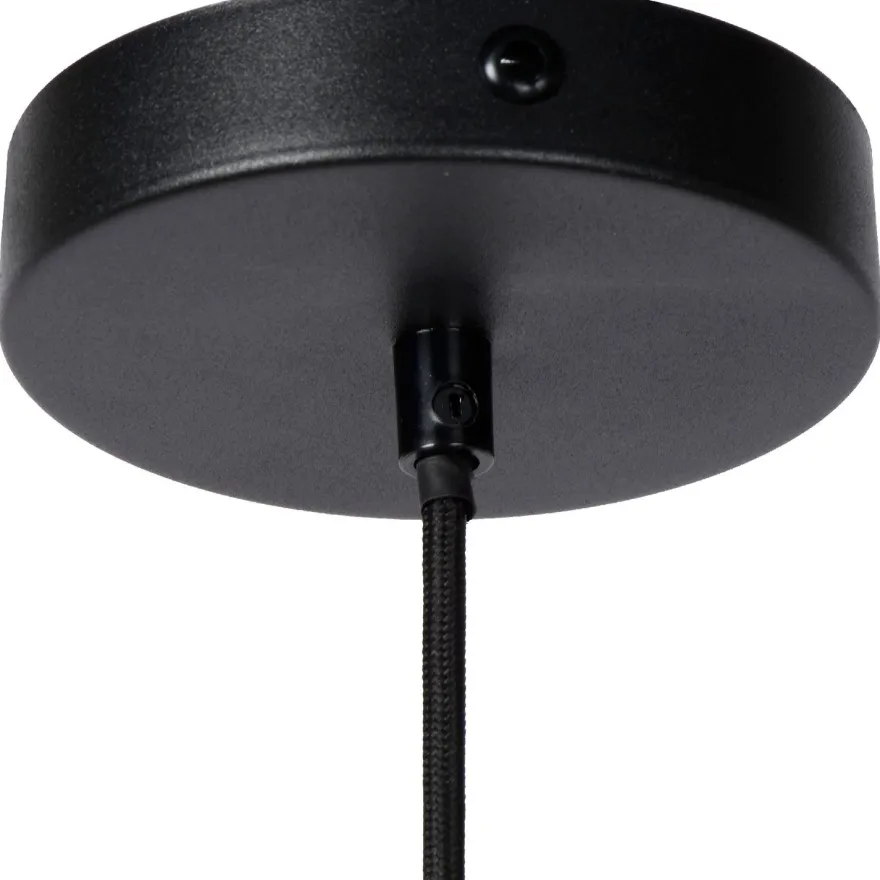 Riippuvalaisin Lucide Jova, Ø10cm, IP20, musta