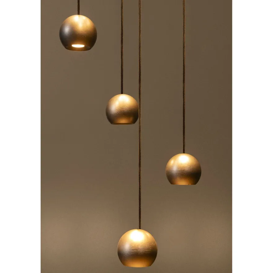 Riippuvalaisin Lucide Montana, 55x55cm, IP20, 5.7W, ruskea
