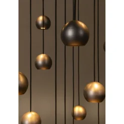 Riippuvalaisin Lucide Montana, 55x55cm, IP20, 5.7W, ruskea